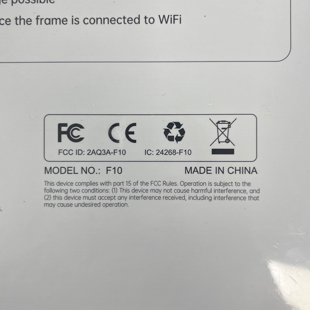 Vankyo Vankyo 10.1 Digital Photo Frame Own4Less